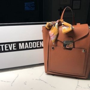 Steve Madden Cognac Backpack